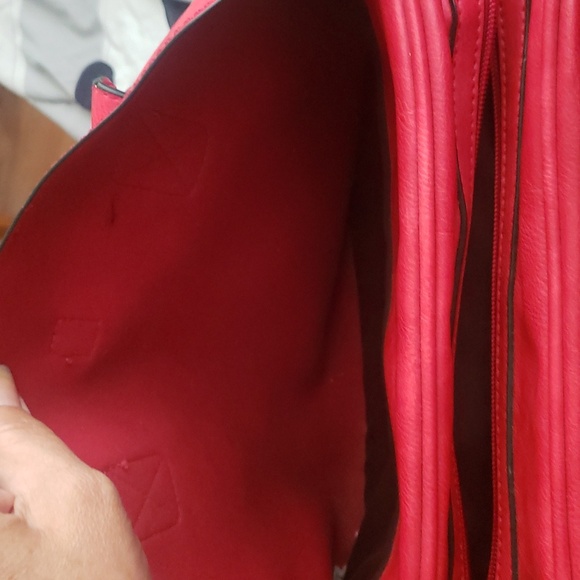 NWOT Exquisite Mellow world vegan leather "jasmine" satchel purse, Beautiful … - Picture 7 of 8